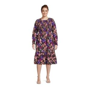 Terra & Sky floral dress 👗